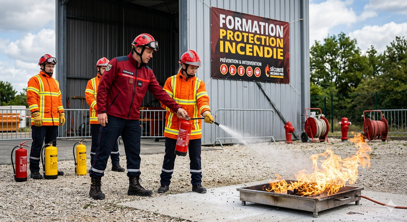 Formation protection incendie