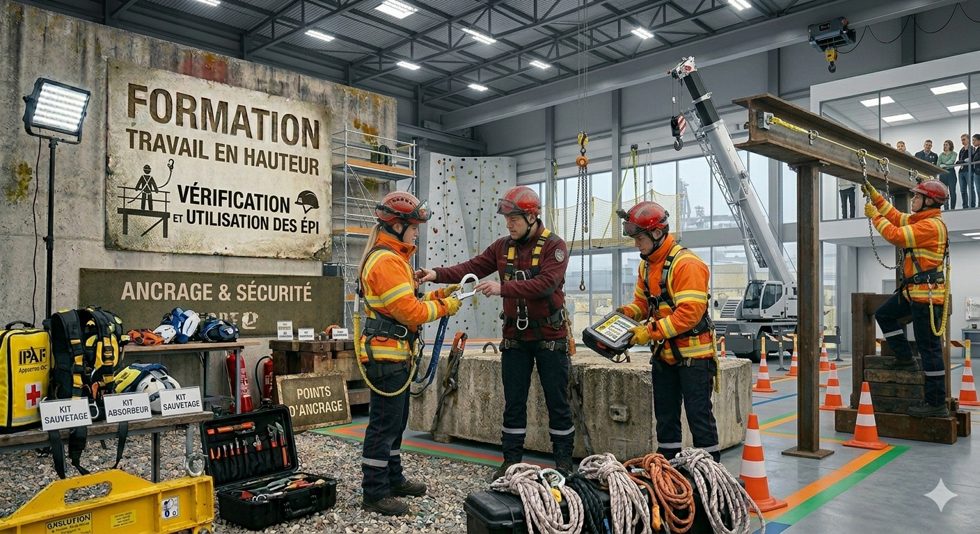 FORMATION TRAVAIL EN HAUTEUR & ANTICHUTE