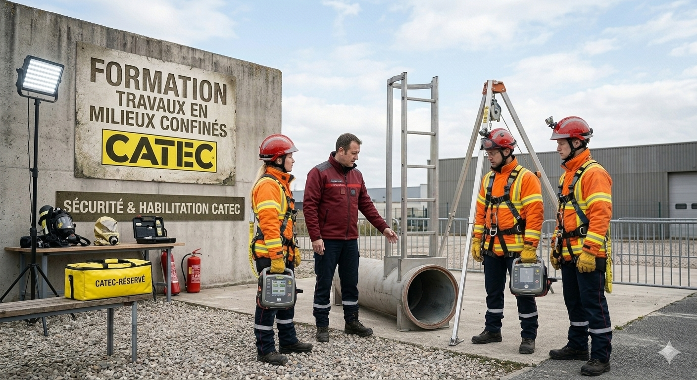 FORMATION TRAVAUX EN MILIEUX CONFINÉS 